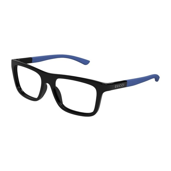 NWT GUCCI GG1737o 003 Black Blue Eyeglasses - Picture 1 of 4